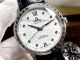 Perfect Replica Omega Deville White Dial Leather Strap 32mm Women's Watches (4)_th.jpg